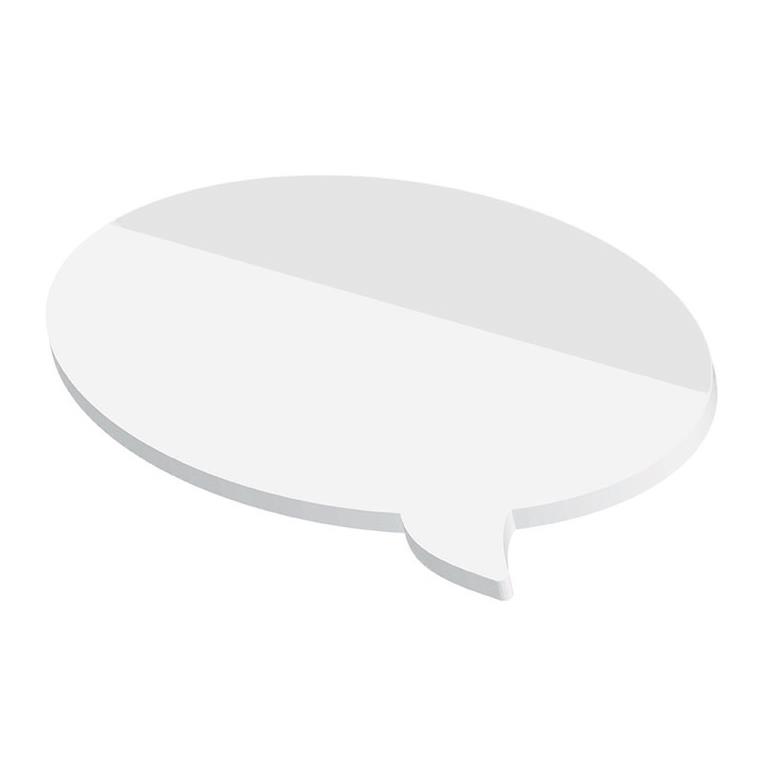 Haftnotizen powerstikkies formgestanzt ´Sprechblase´, 50 Blatt