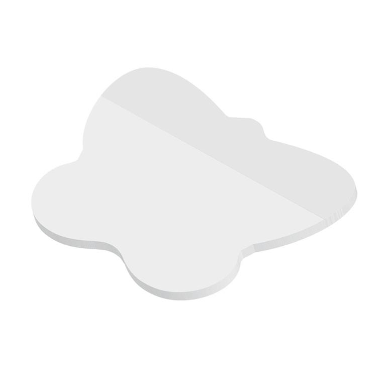 Recycling Haftnotizen powerstikkies eco formgestanzt ´Schmetterling´