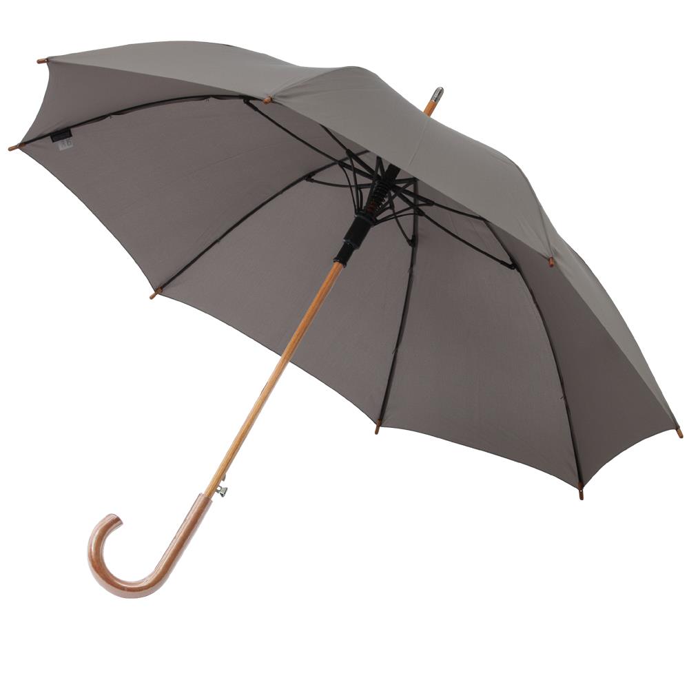 Automatik Stockschirm CITY - Regenschirm Schirm Holzgriff AC - OKTAGON®