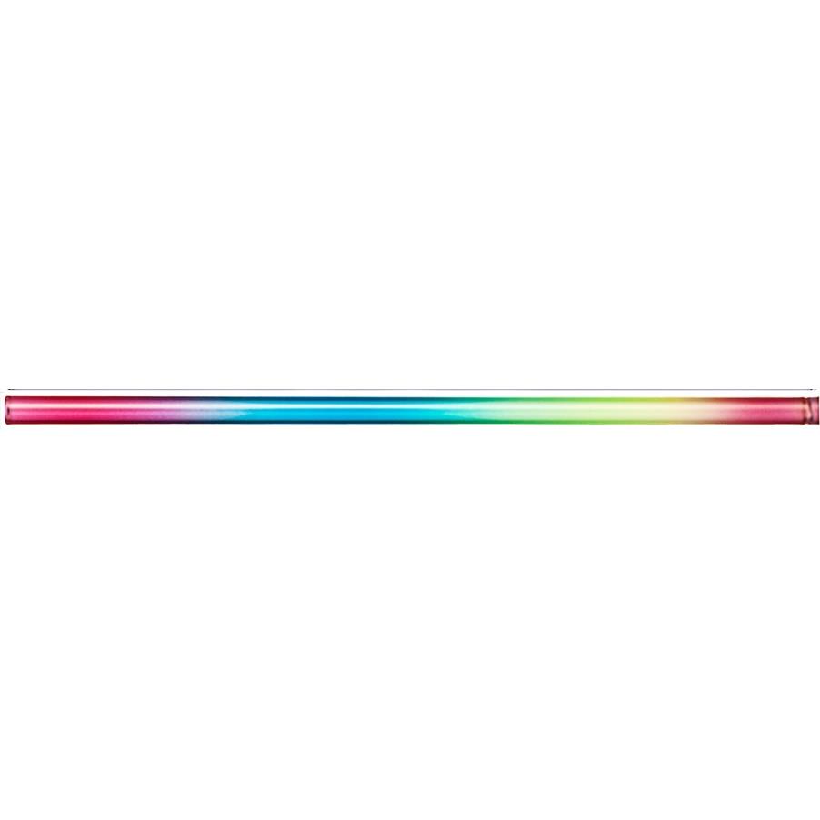 ecotaste - Trinkhalmbox 4er Glas regenbogenfarbig  - Druck 1C