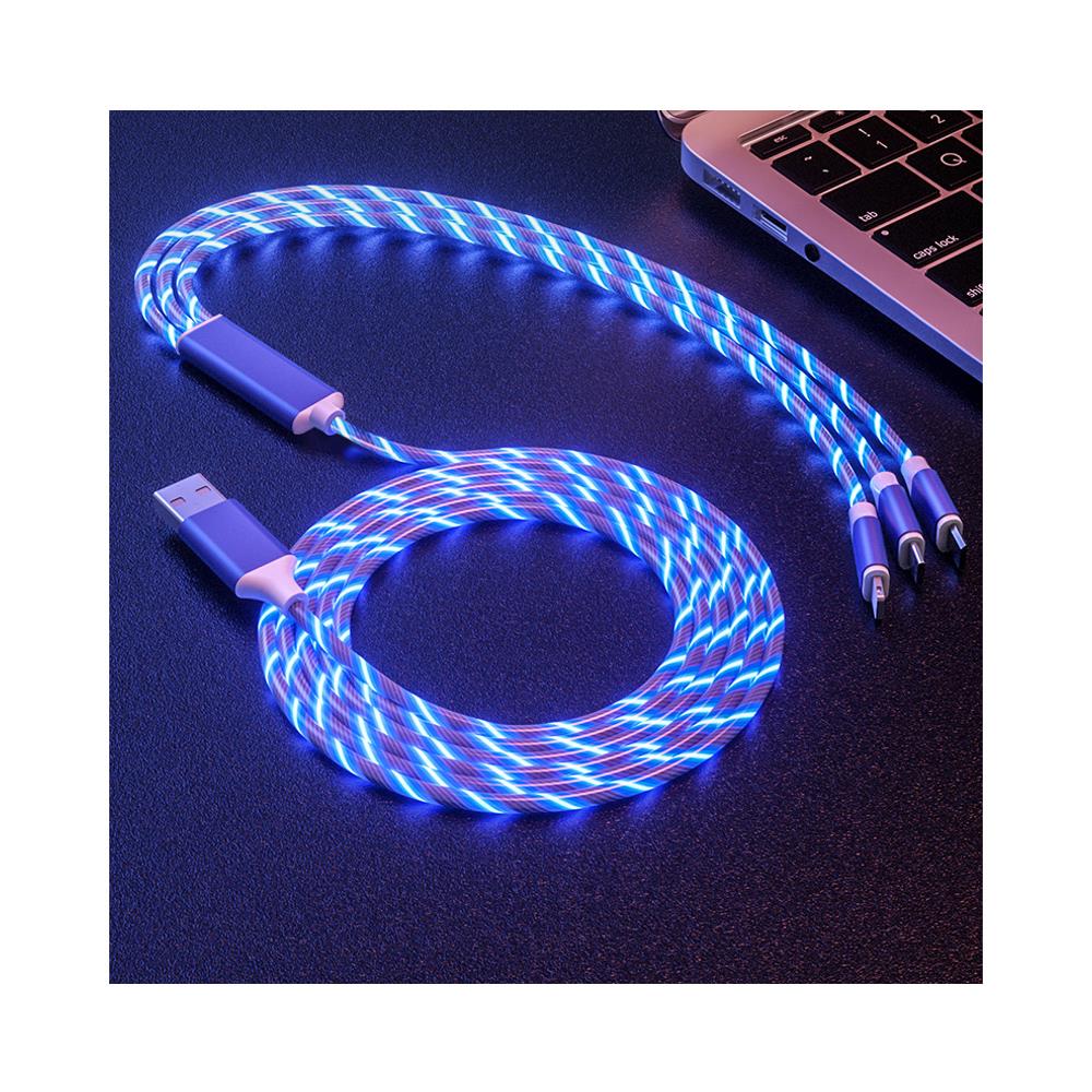 Ladekabel ´LEDflow Cable 3in1“