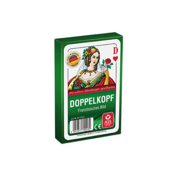 Doppelkopf frz. Bild, 55 Blatt, in Faltschachtel