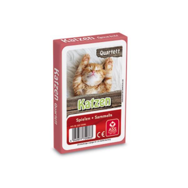 Quartett / Sonderquartett - Katzen, 33 Blatt, in Faltschachtel