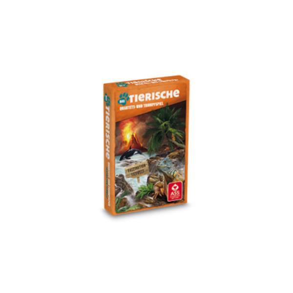 Quartett ´Tierspiele´ - Faszination Tierwelt, in Faltschachtel