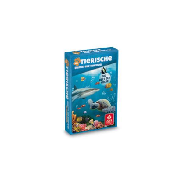 Quartett ´Tierspiele´ - Die Welt der Meere, in Faltschachtel