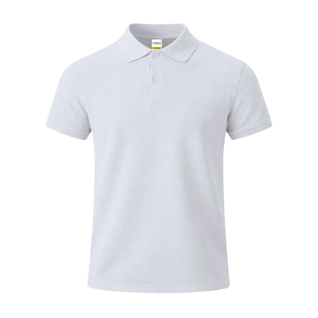 Kinder Weiß Polo-Shirt