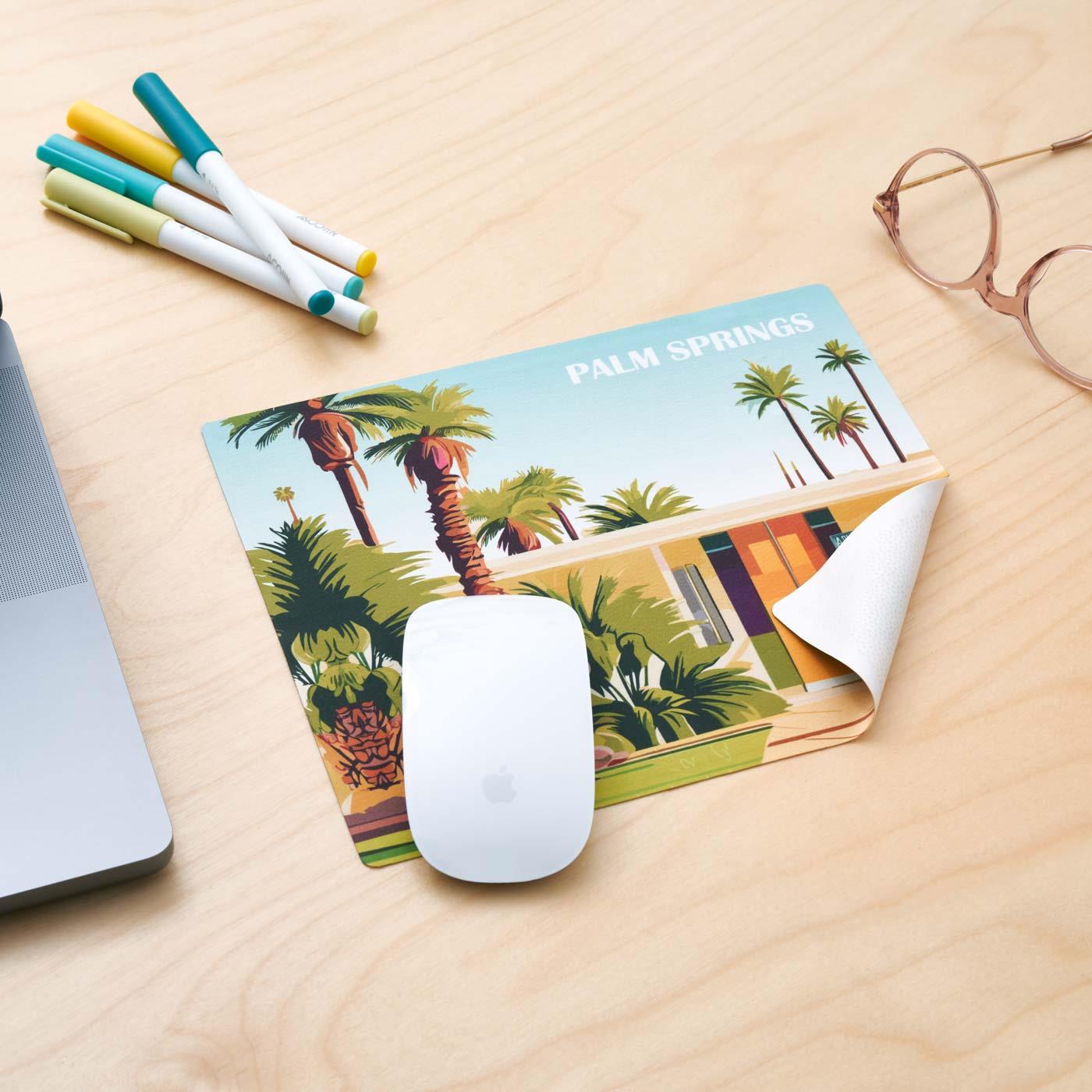 rPET GripCleaner® 4in1 Mousepad 23x20 cm, All-Inclusive-Paket 