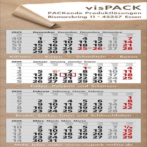 Papierwandkalender ´XXL 4´