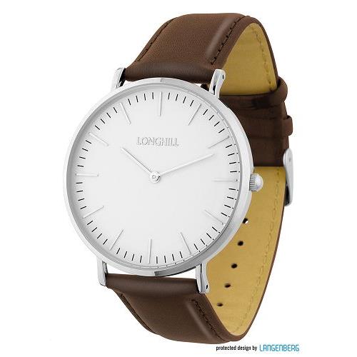 Metalluhr CLASSIC FLAT silver