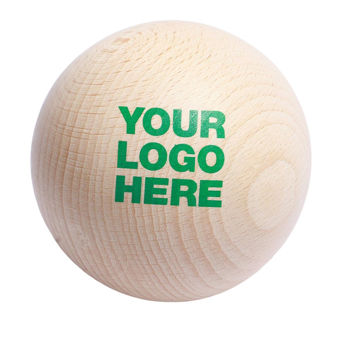 Massageball aus Holz, 6cm, ´Made in Europe´