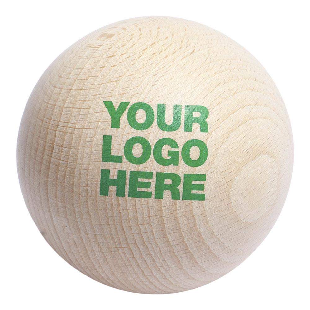 Massageball aus Holz, 6cm, ´Made in Europe´