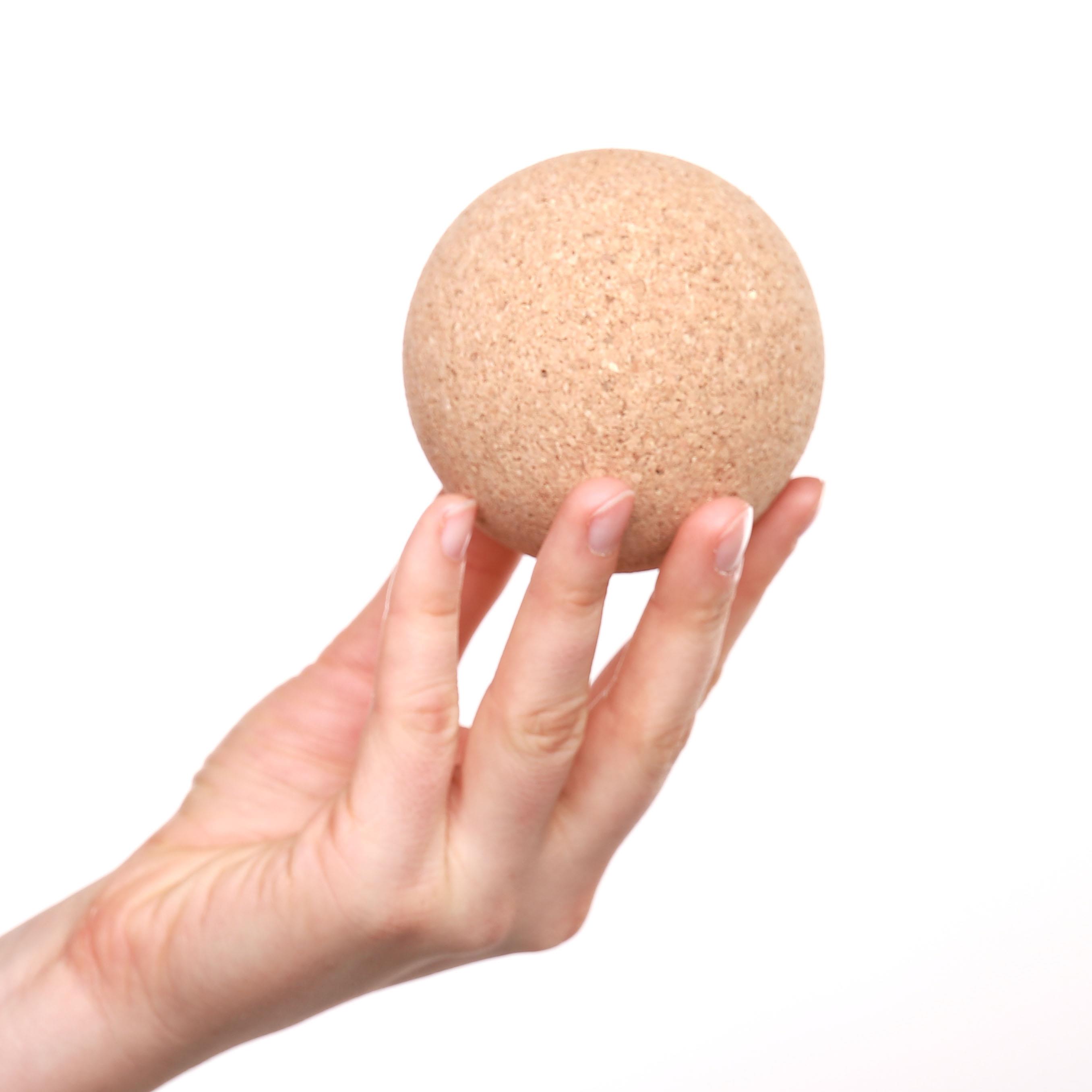 Massageball / Faszienball aus Kork, 5cm, ´Made in Europe´