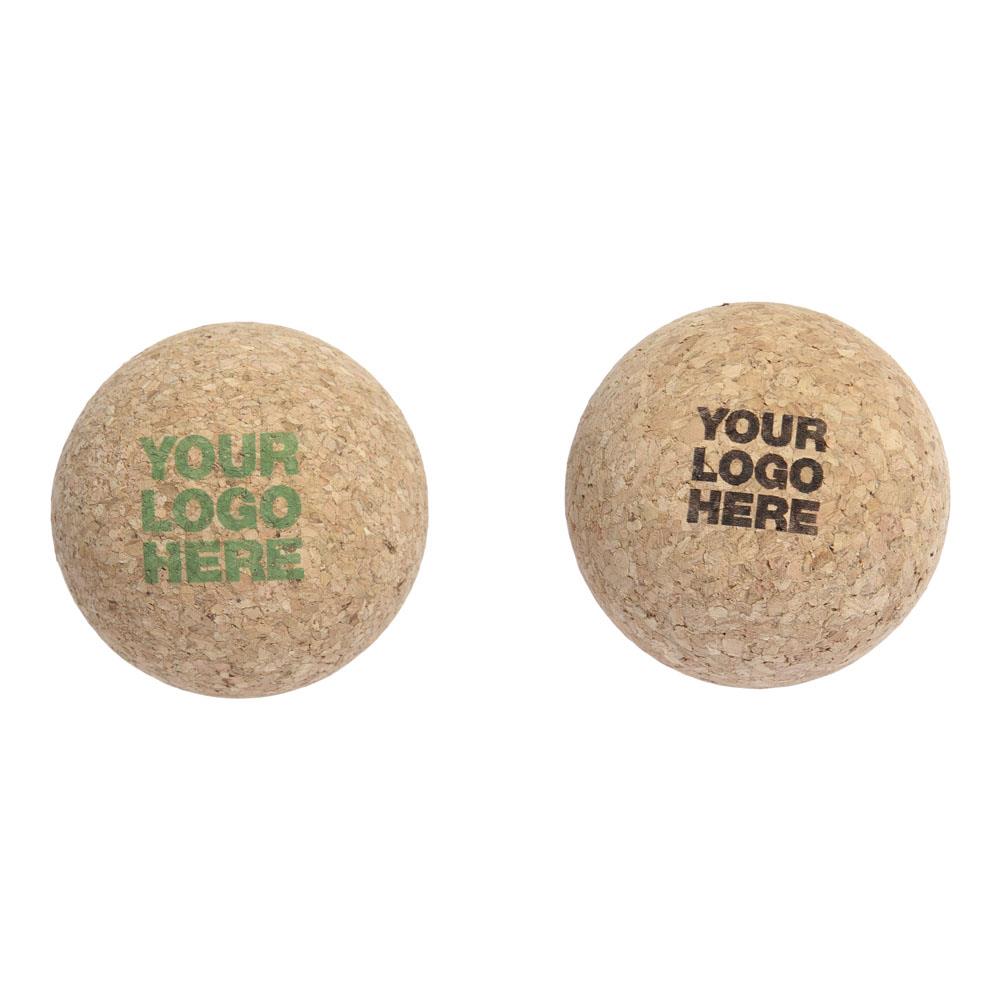 Massageball / Faszienball aus Kork, 8cm, ´Made in Europe´