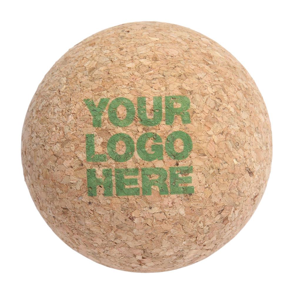 Massageball / Faszienball aus Kork, 8cm, ´Made in Europe´