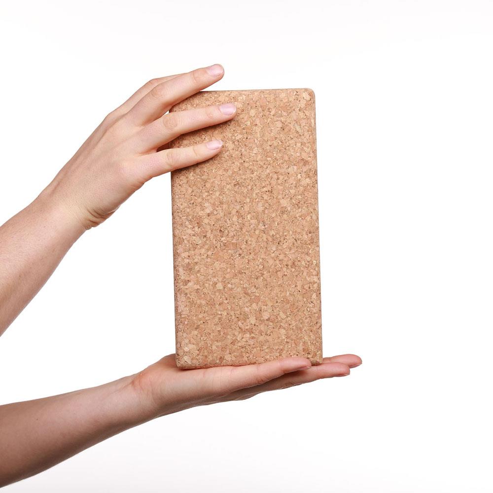 Yogablock aus Kork, 22,7x12x7,5cm, ´Made in Europe´