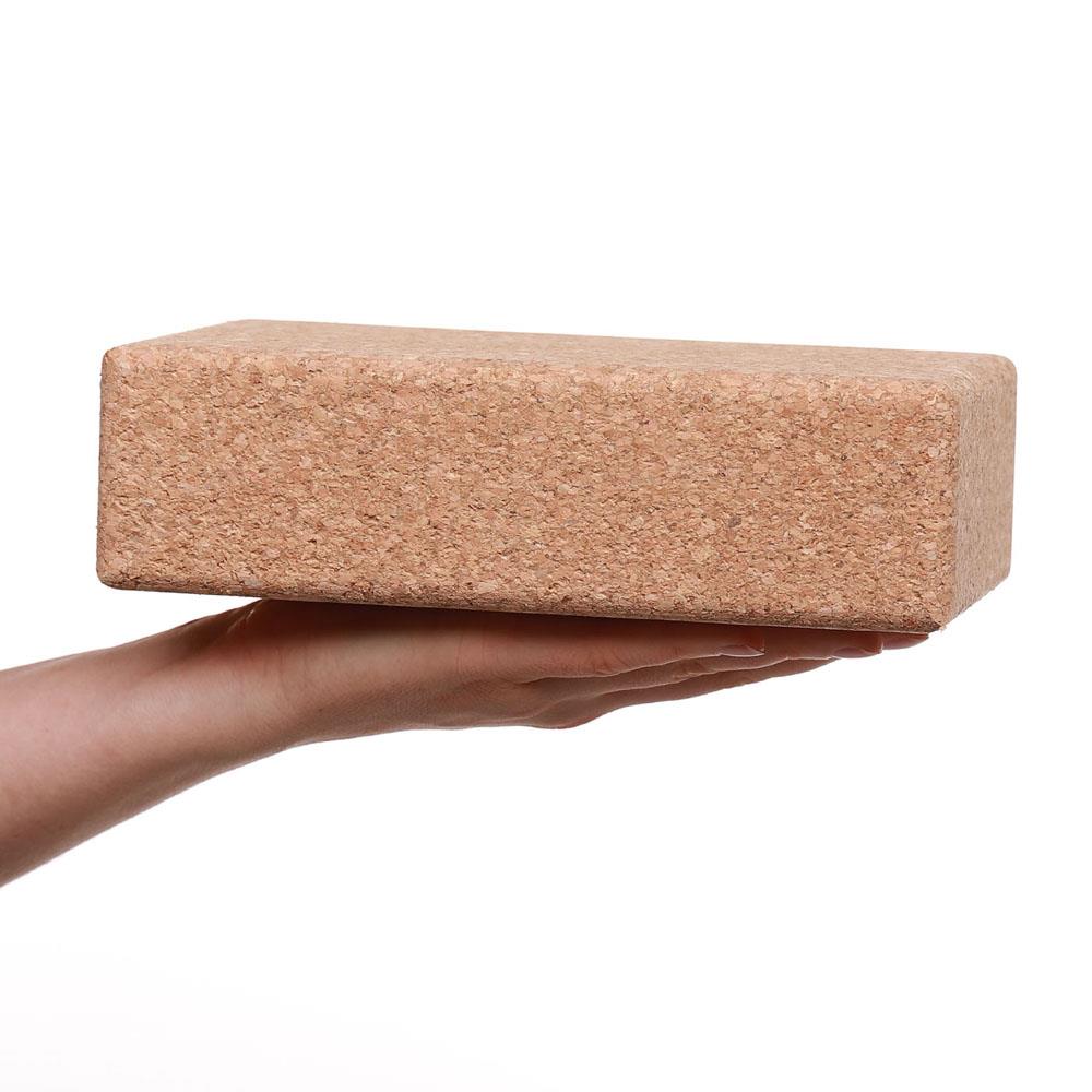 Yogablock aus Kork, 22,7x12x7,5cm, ´Made in Europe´
