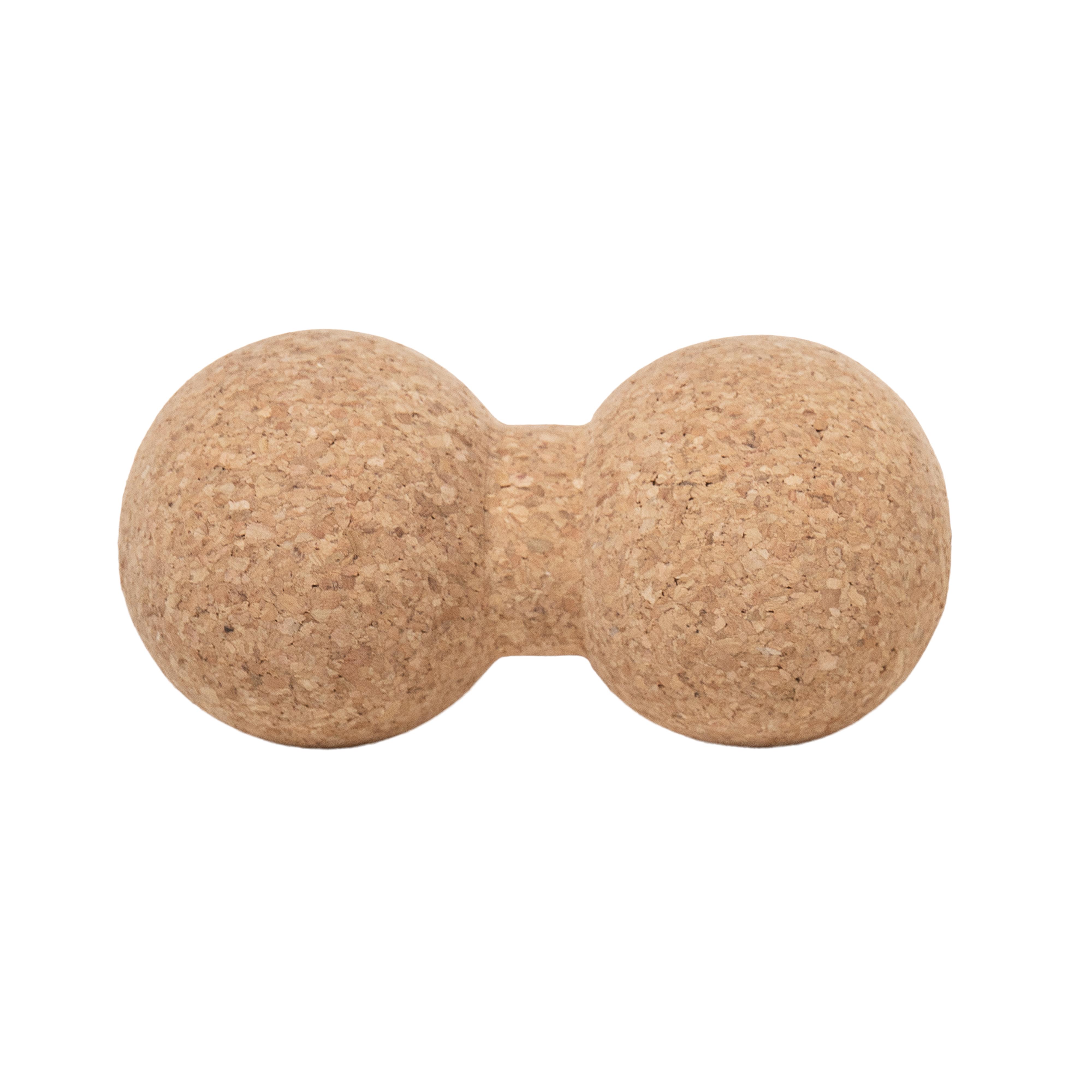 Massage-Peanut aus Kork, 16x8cm, ´Made in Europe´