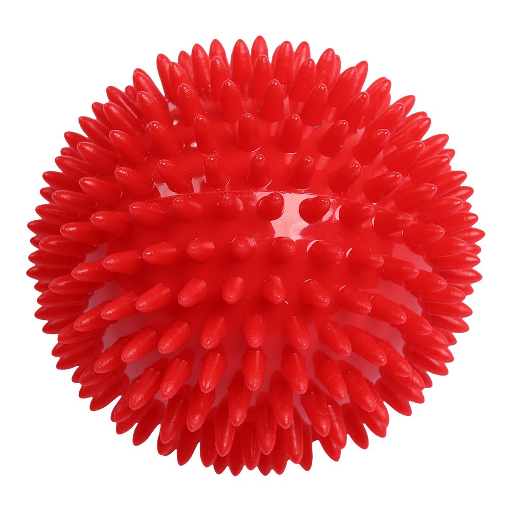 Igelball / Massageball, neutral (90mm, Rot)