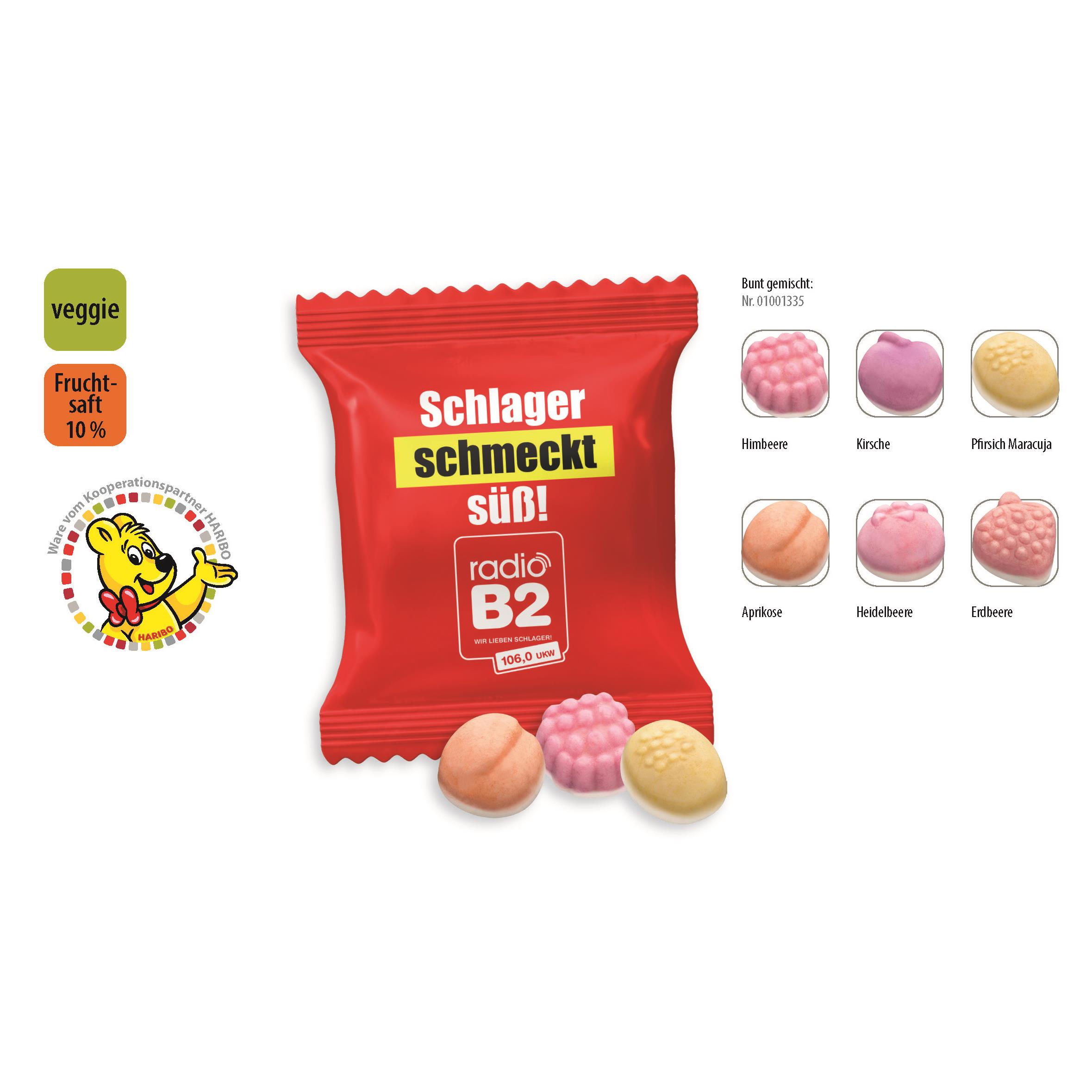 HARIBO Fruitmania Joghurt Werbetüte,   11 g, Inhalt: HARIBO Fruitmania Joghurt