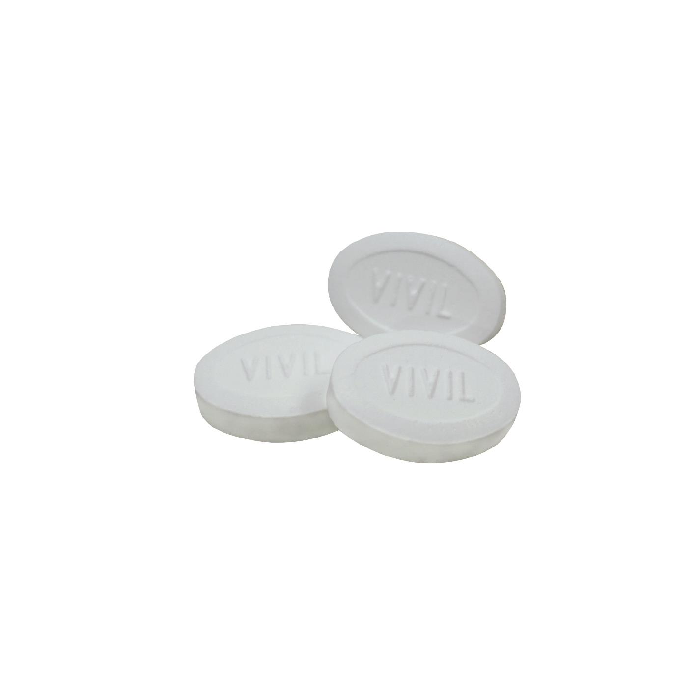 Klapp-Dose-59, silber-matt 20 g, Inhalt: Pfefferminzdragees (Dose)