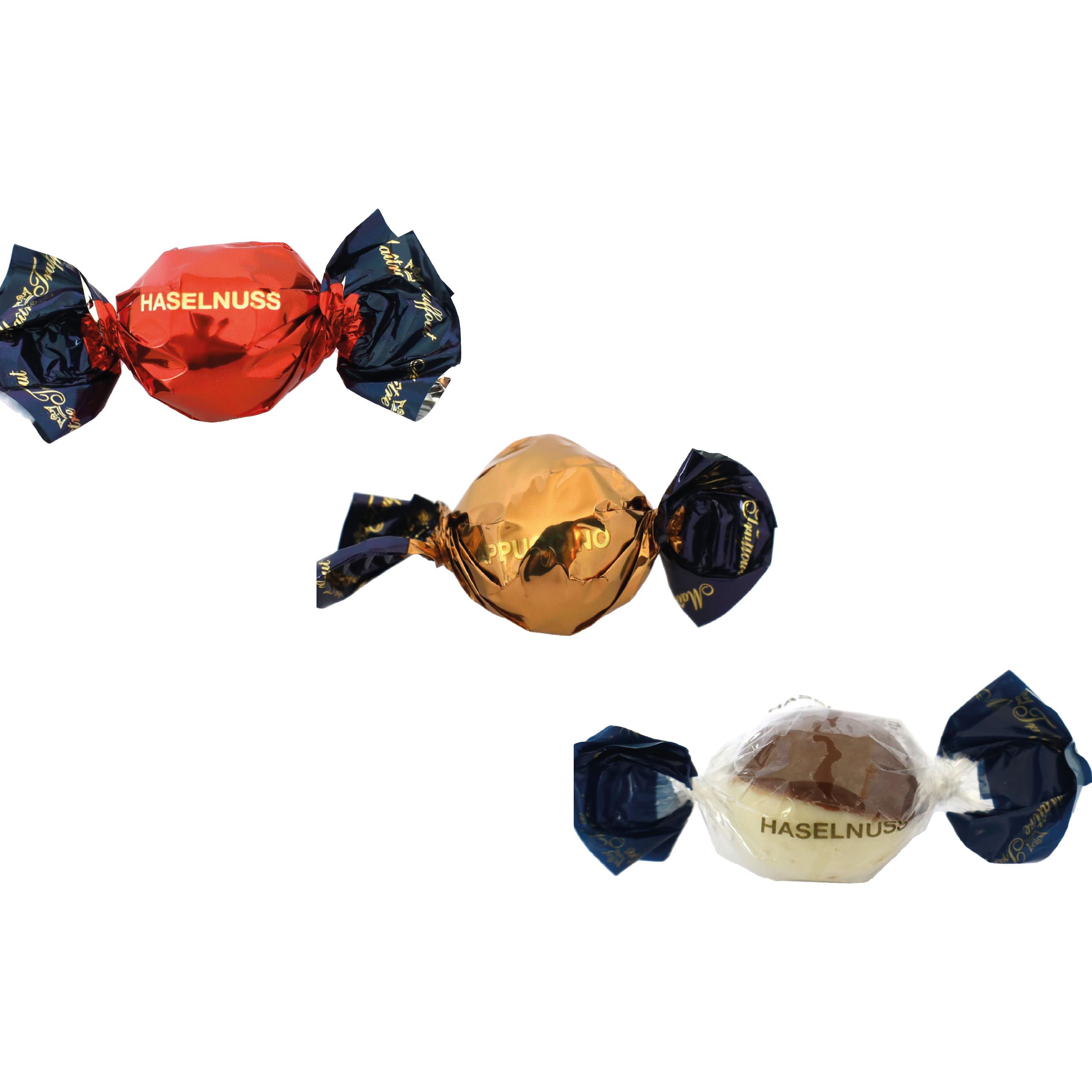 Weihnachtspralinés in Motivkartonage ´Rentier´,   5 Stück, Inhalt: Pralinen Milchschokolade mit Haselnusscremefüllung