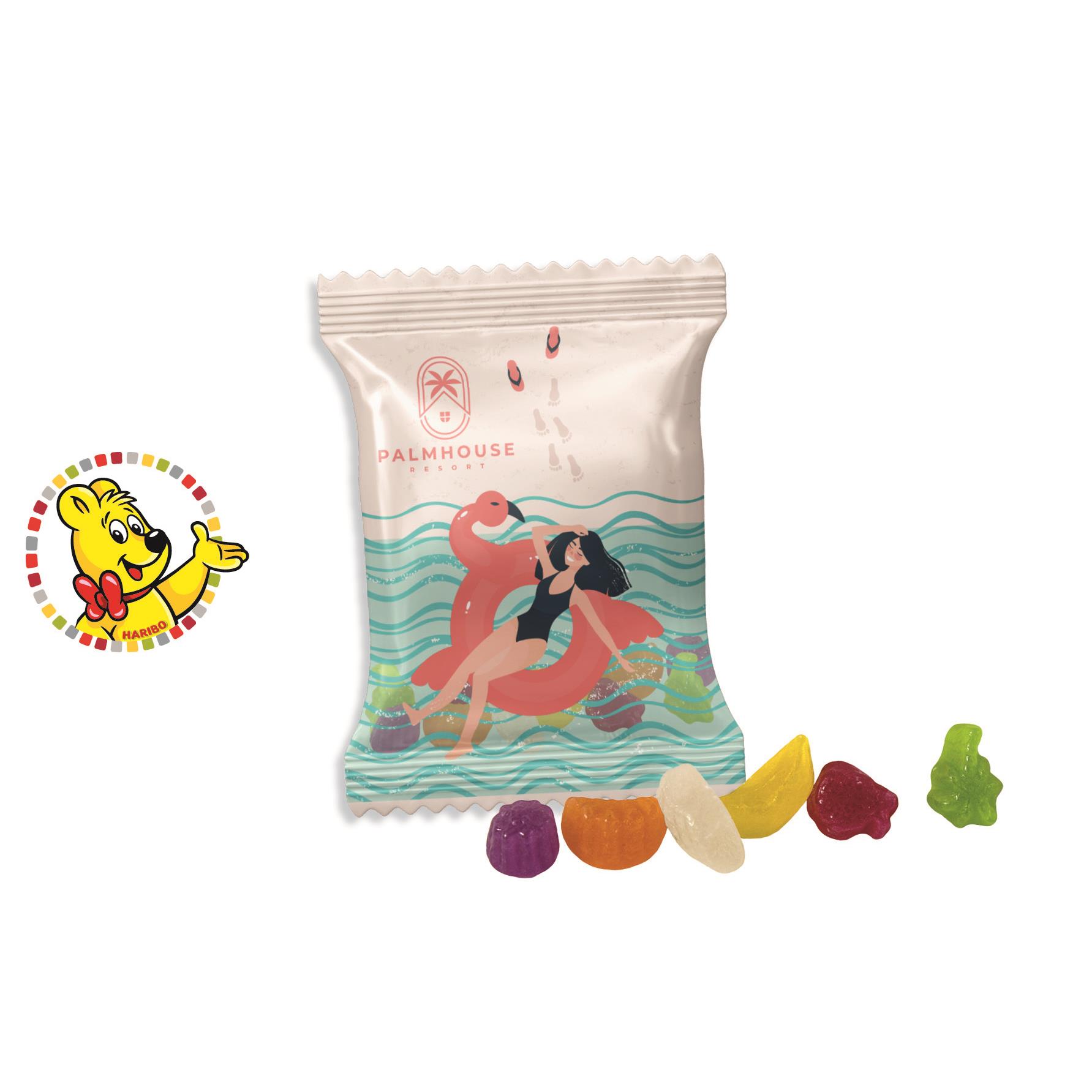 HARIBO Standardformen Werbetüte,   15 g, Inhalt: HARIBO Tropi-Frutti