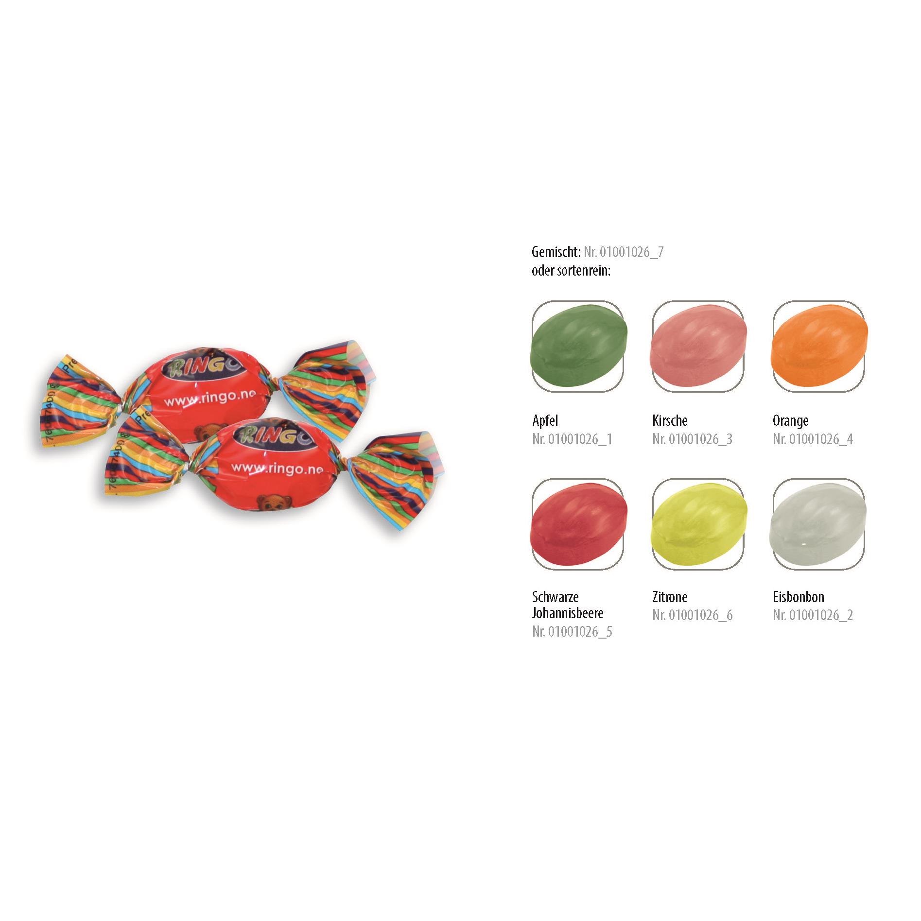 Bonbon Wickler,   1 Stück, Inhalt: Bonbon Kirsche