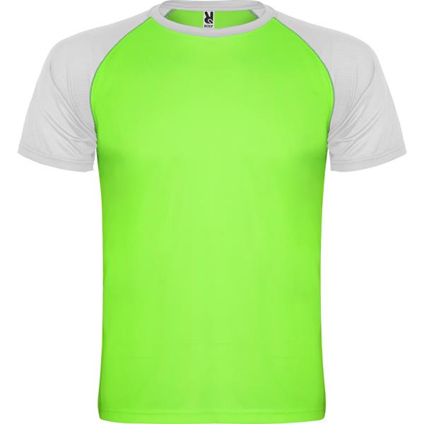 FLUOR GREEN/WHITE