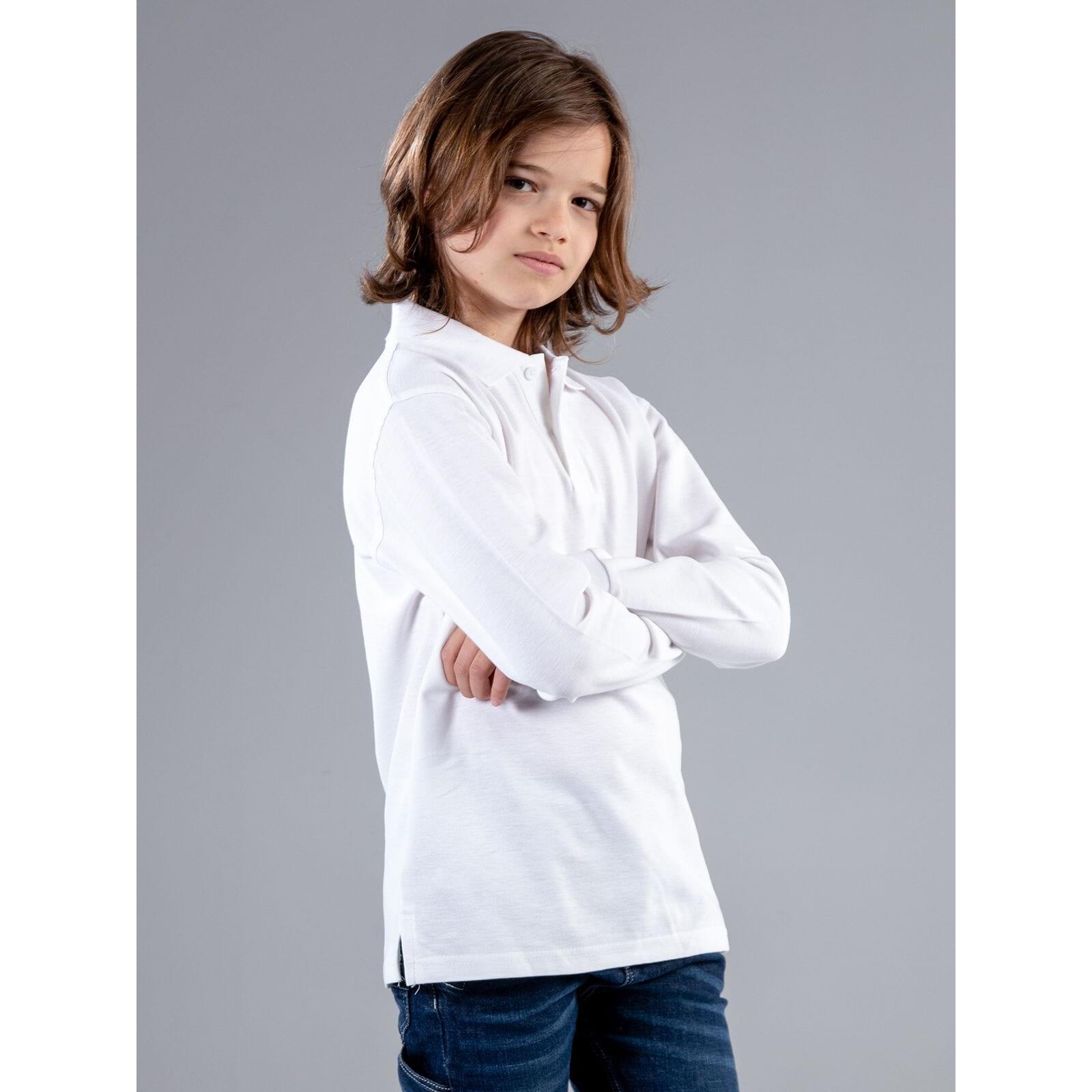BS Evolution Polo Kinder Langarm