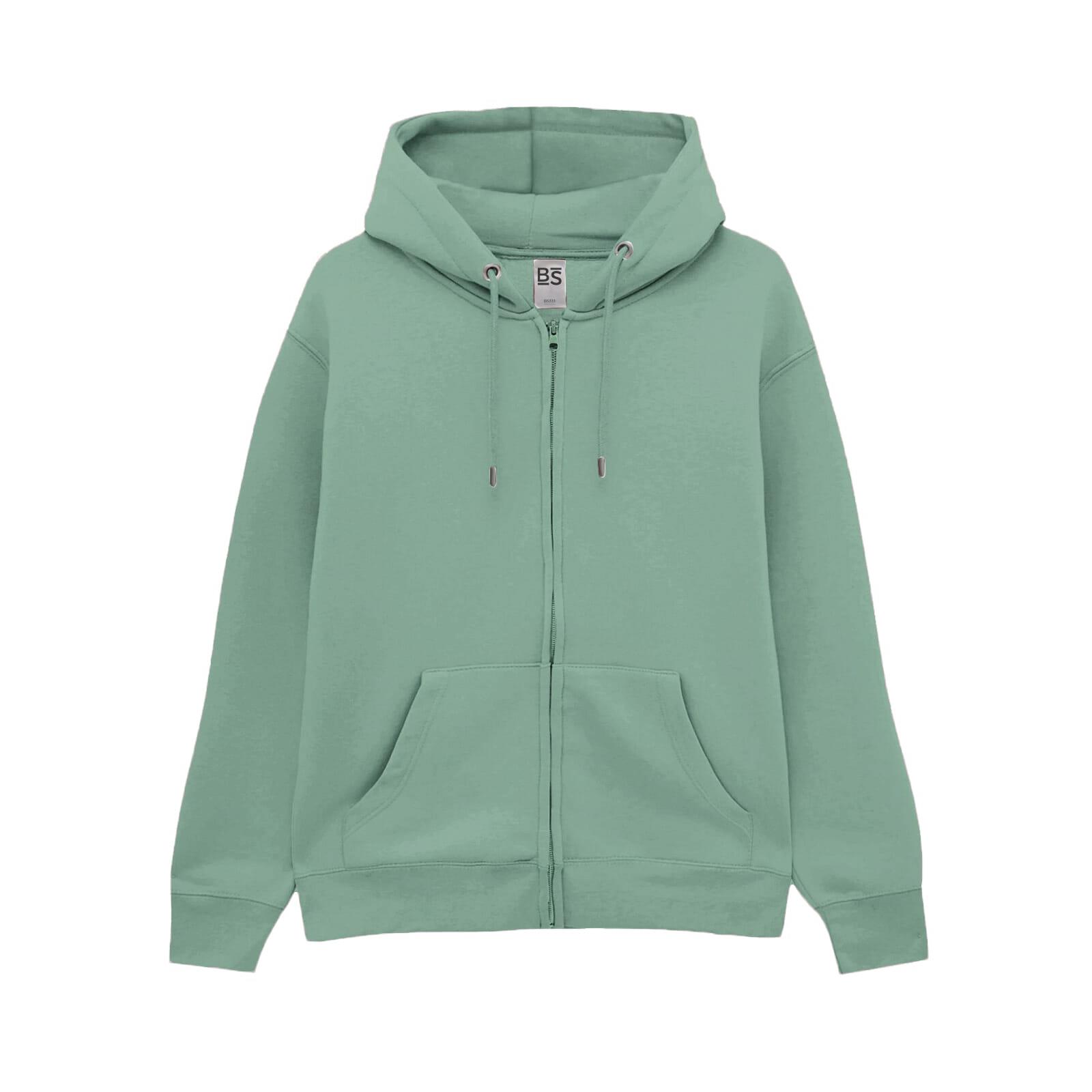 BS Berry Zip Sweater, 80 % Baumwolle, 20 % Polyester