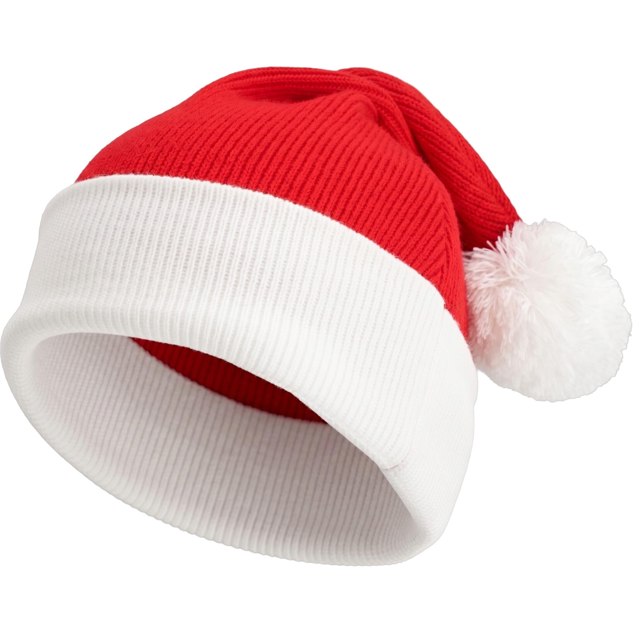 Nilton´s Gestrickte Weihnachtsmütze mit Bommel