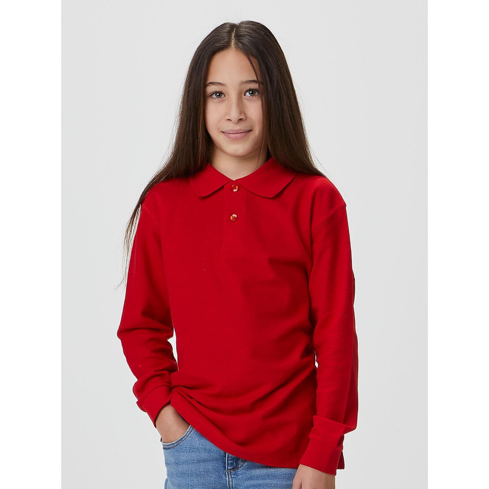 BS Evolution Polo Kinder Langarm