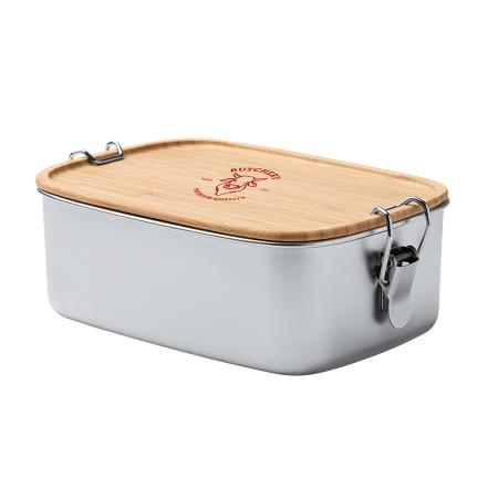 DAIKON Lunchbox aus Edelstahl mit Bambusdeckel