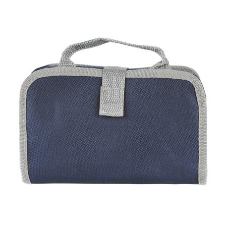 Kulturtasche deluxe mit Klettverschluss Polyester 600D