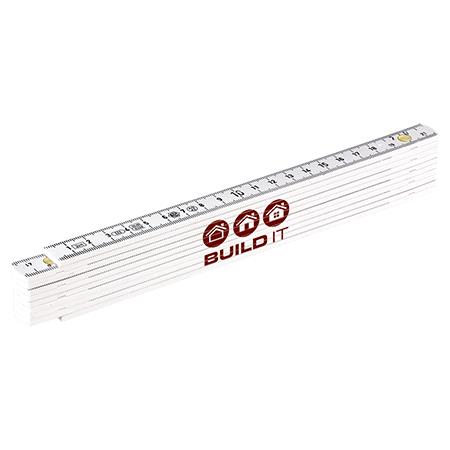 Zollstock 2 Meter aus Glasfaser kalibriert laut EG Normierung Klasse 11