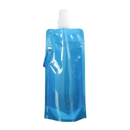 Wasser-Sachet mit Karabinerhaken 500 ml leer