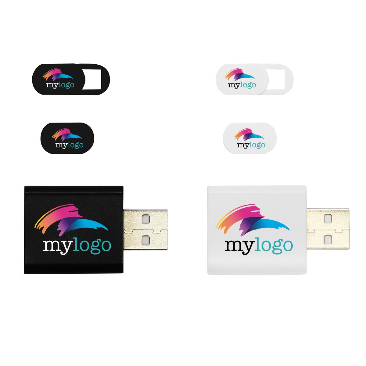 Security Set 1 STOP´N and Sync Stecker & Smartphone Webcam Cover