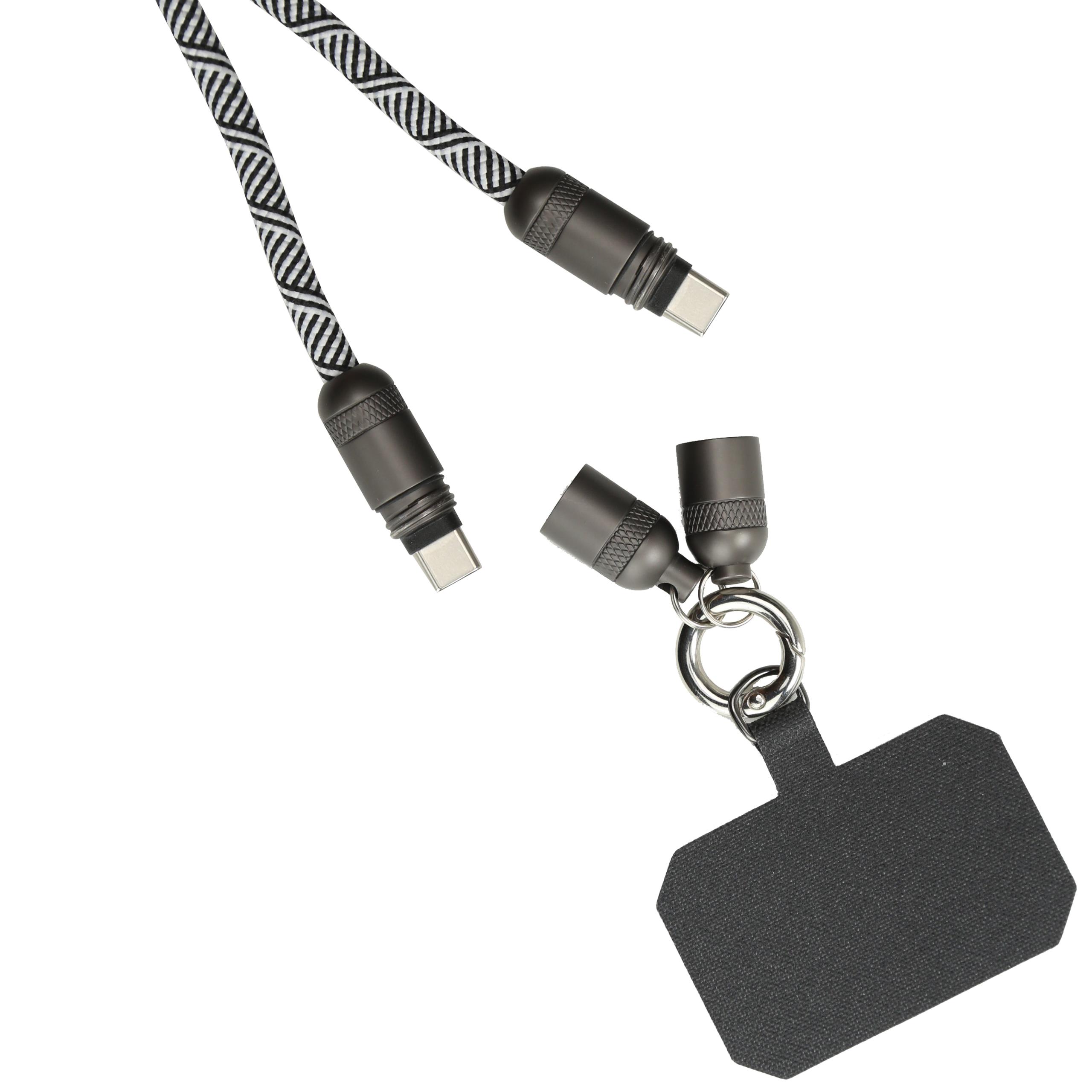 LANYARD-Ladekabel Type C 100 Watt Crossbody