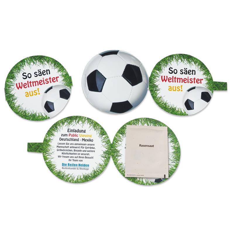 PlantCard Fußball - Samenkarte