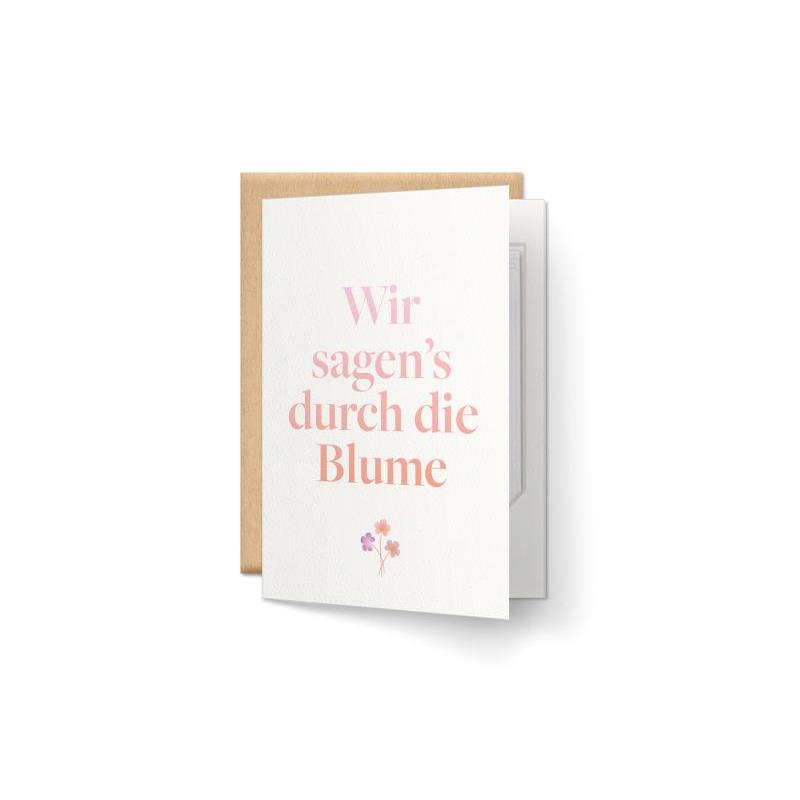 PlantCard A7 - Samenklappkarte
