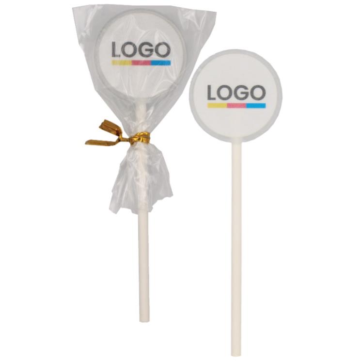 Lolli mit Erdbeergeschmack klein