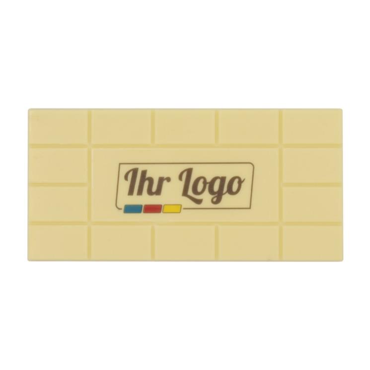 100 gr. Schokoladentafel 4c Kundenindividuelles Logo