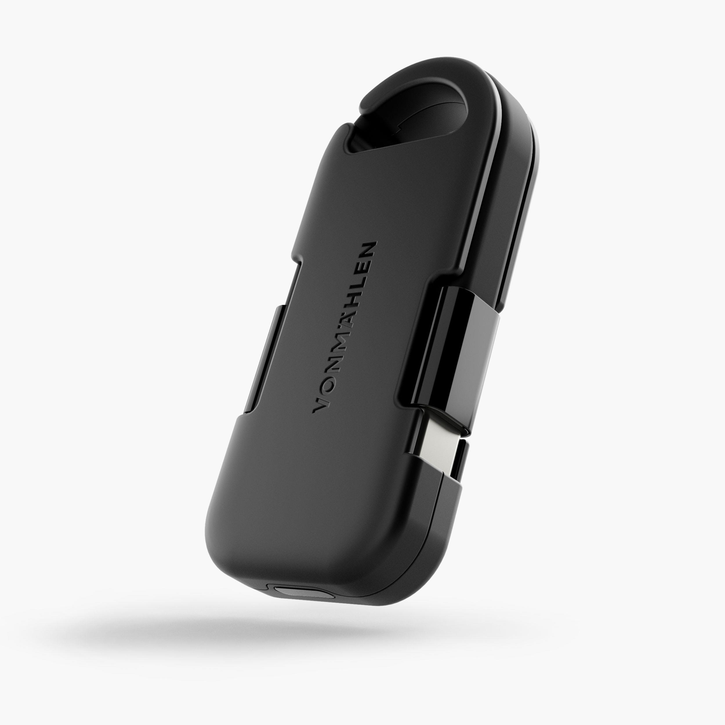 Evergreen Go - Die Notfall-Powerbank für den Schlüsselbund - Schwarz