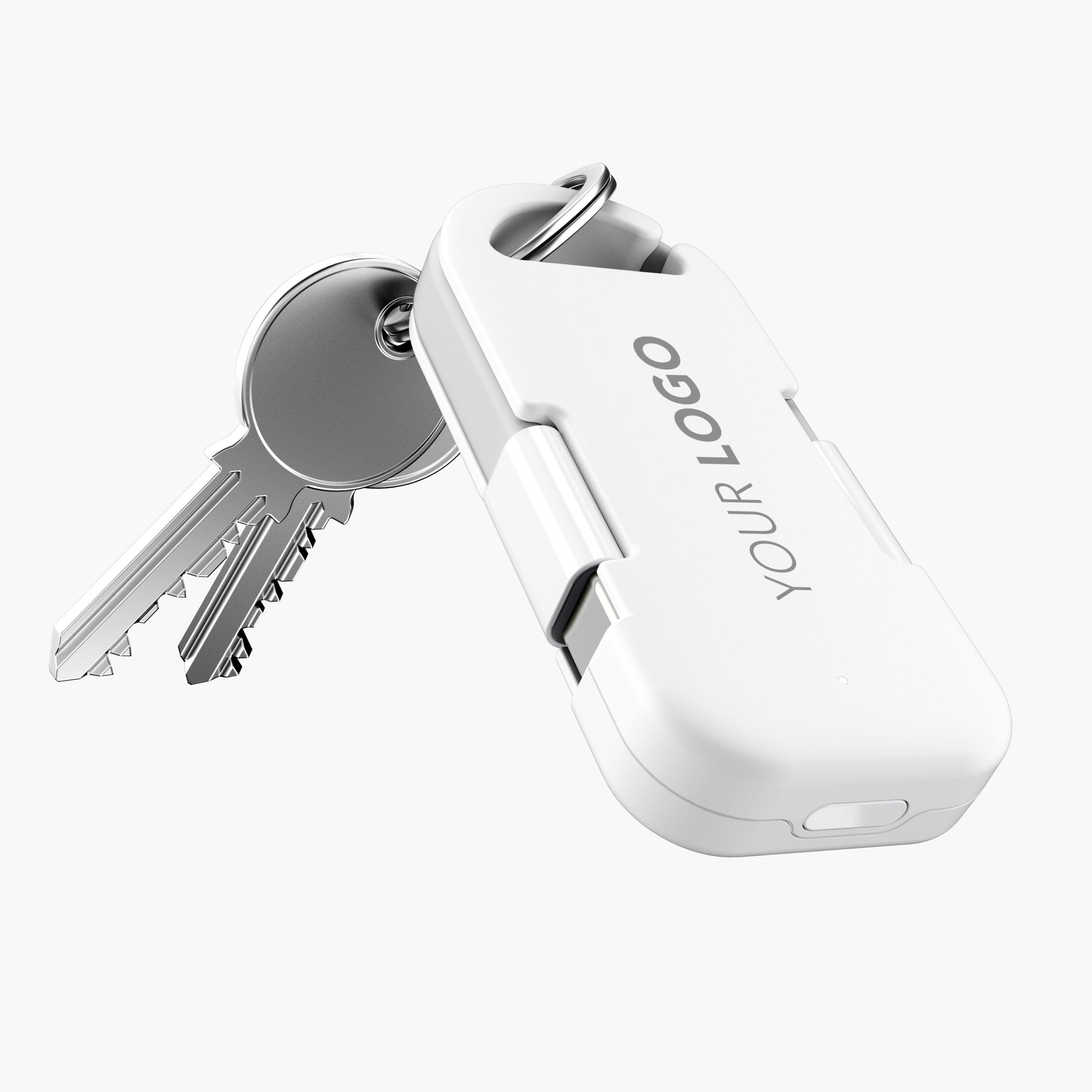 Evergreen Go - Die Notfall-Powerbank für den Schlüsselbund - Weiß