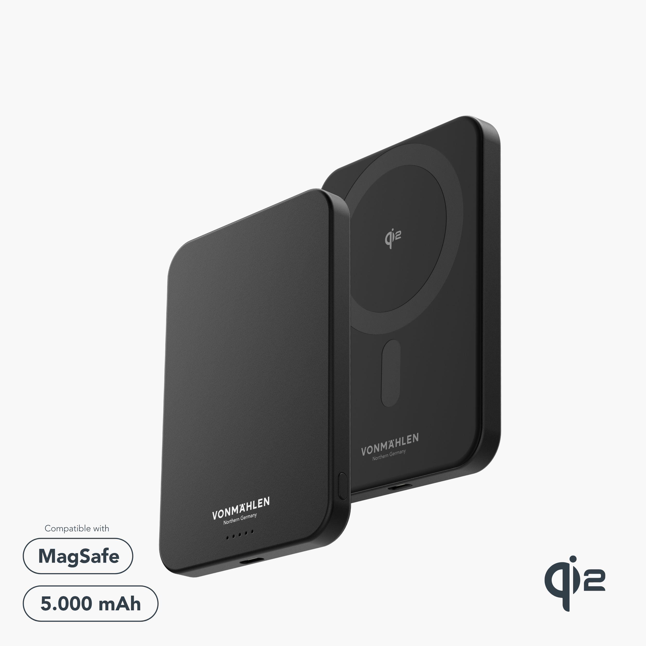Evergreen Mag 5000 - Die magnetische Powerbank - Schwarz