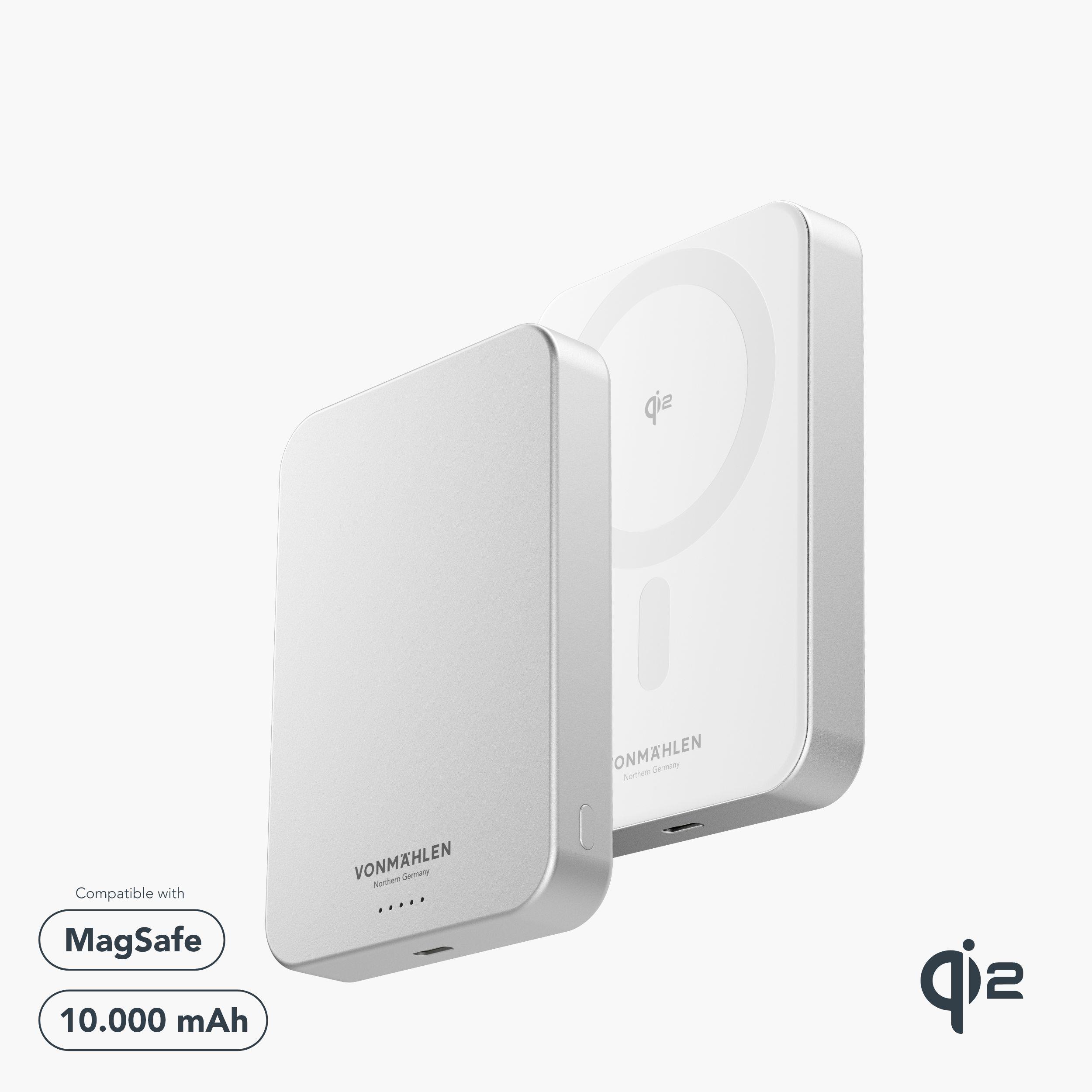 Evergreen Mag 10000 - Die magnetische Powerbank für längere Tage - Weiß