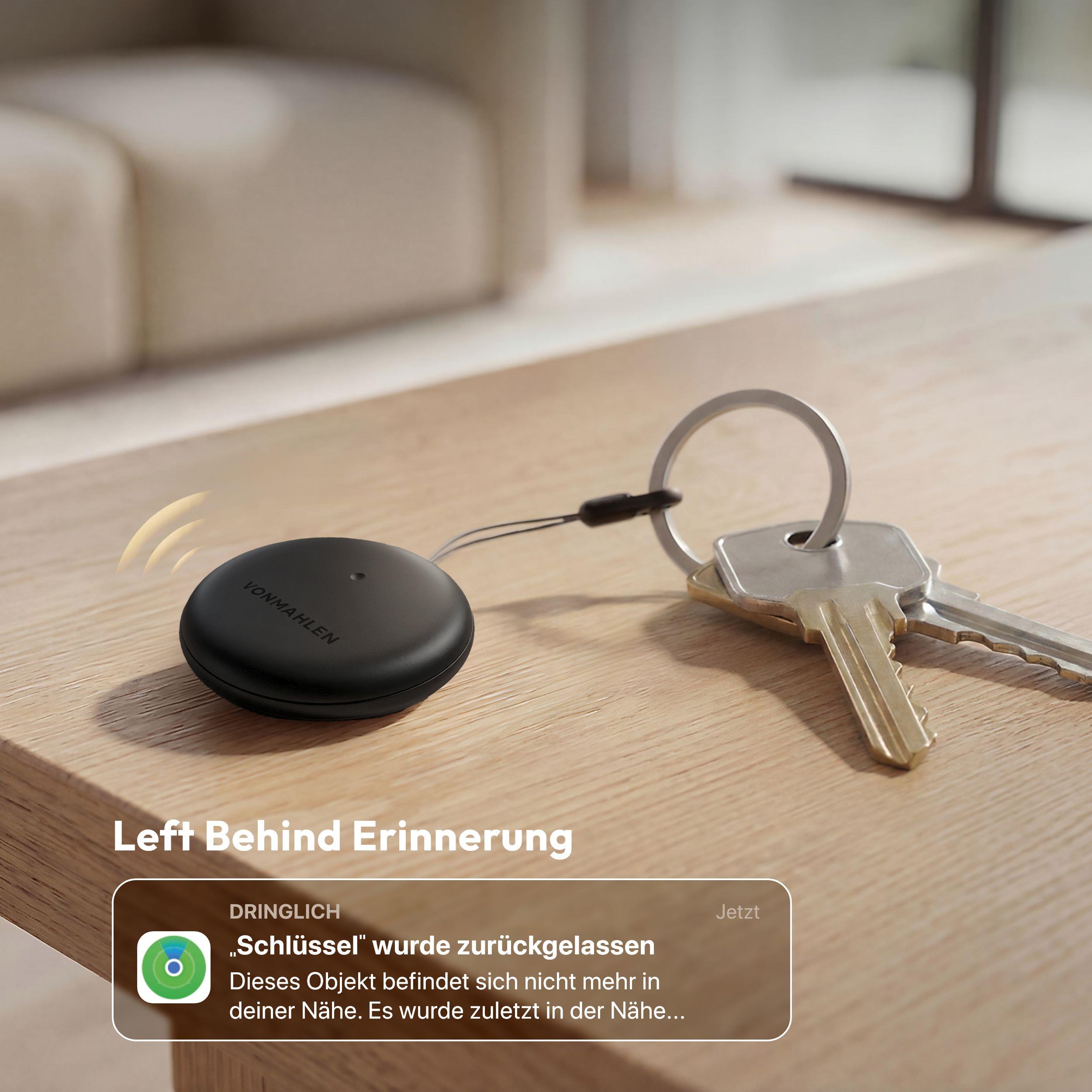 FindMe Tag - Der universelle Tracker für alles, was zählt - Schwarz