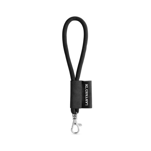 75090. SET Lanyard TUBE Short (Ø 7 mm) mit 9 mm Schnapperkarabiner