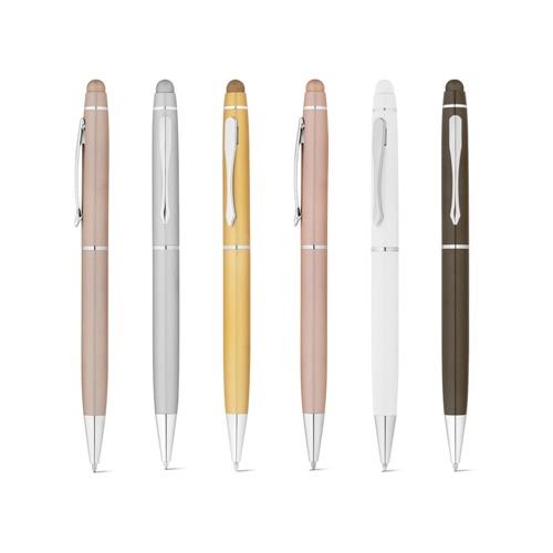 JULIE. Kugelschreiber aus recyceltes Aluminium (100 % rAL) mit Touchpen-Spitze