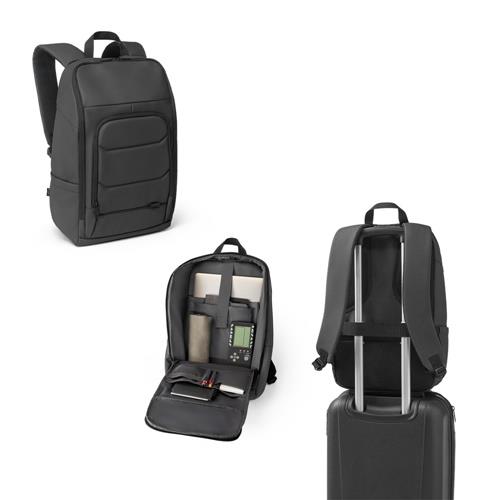 ´TOULON. Notebook-Rucksack aus hochdichtem 600D Polyester aus recyceltem mit einer wasserabweisenden Oberfläche 16´´´
